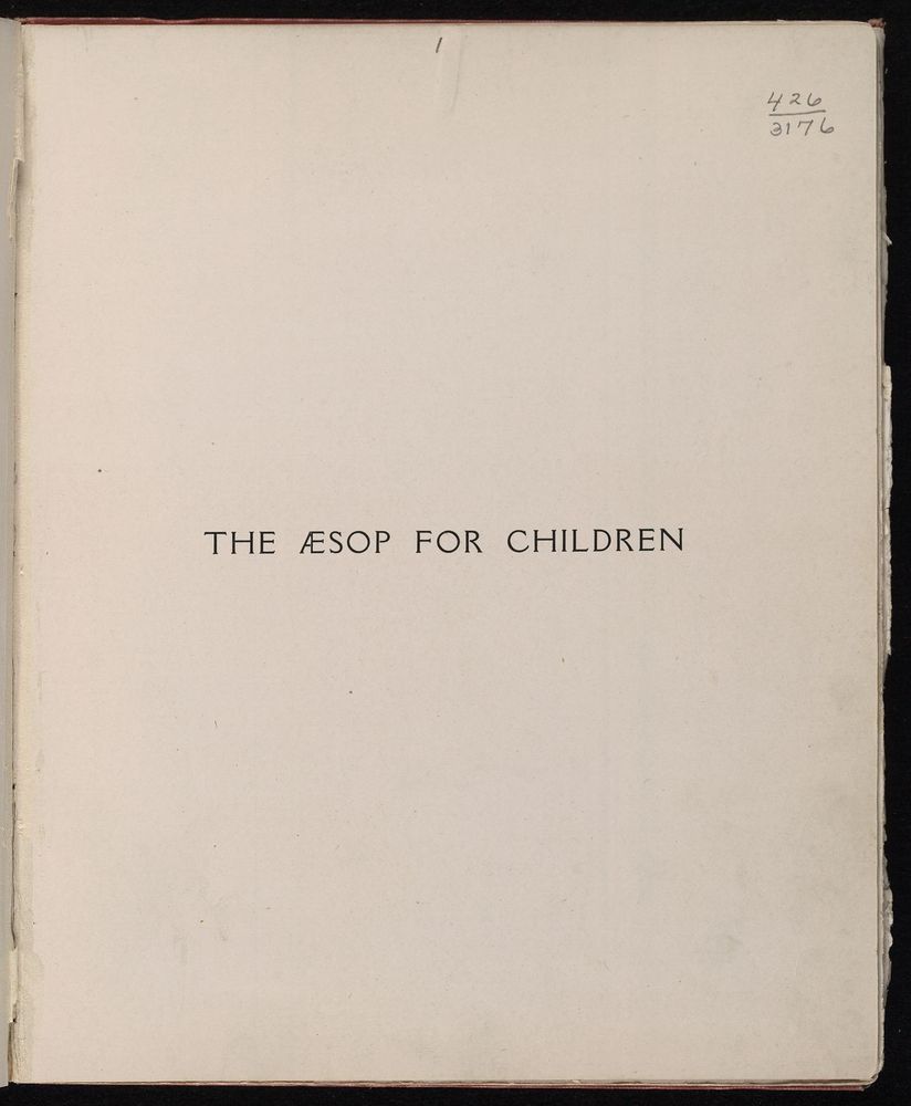 Scan 0007 of The Aesop for children