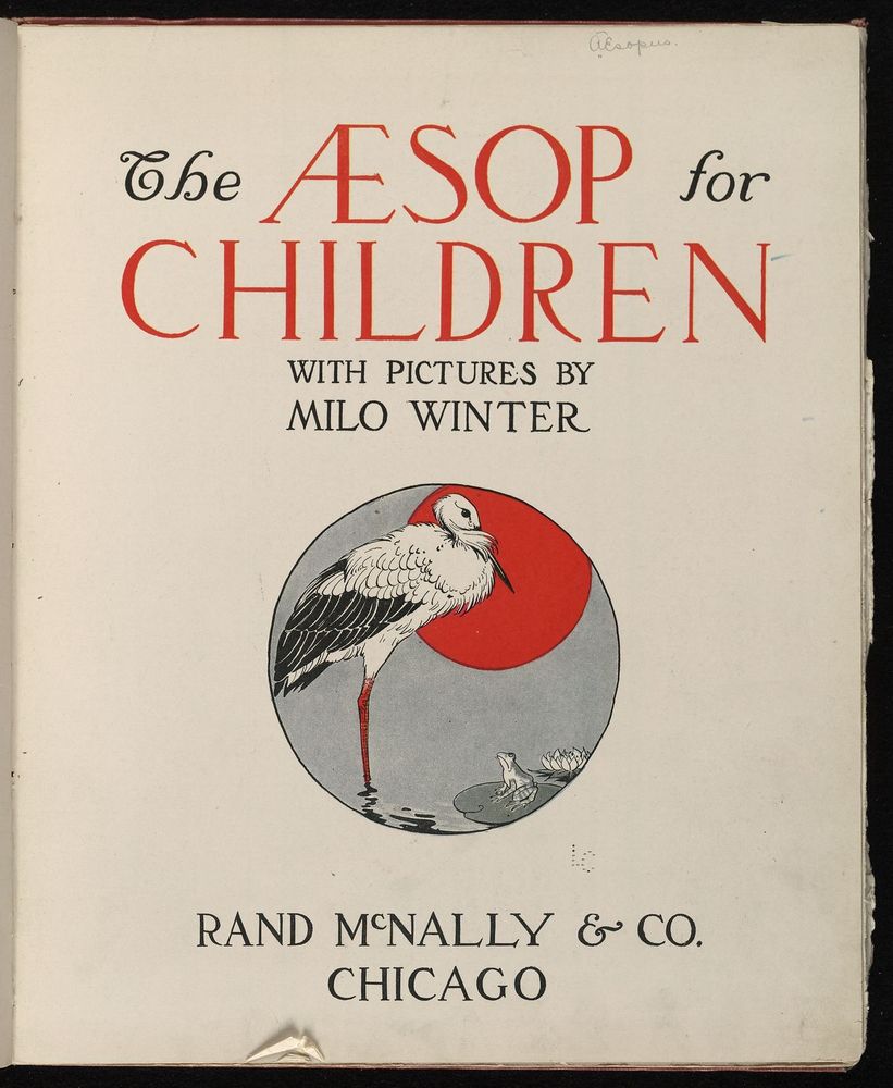 Scan 0011 of The Aesop for children