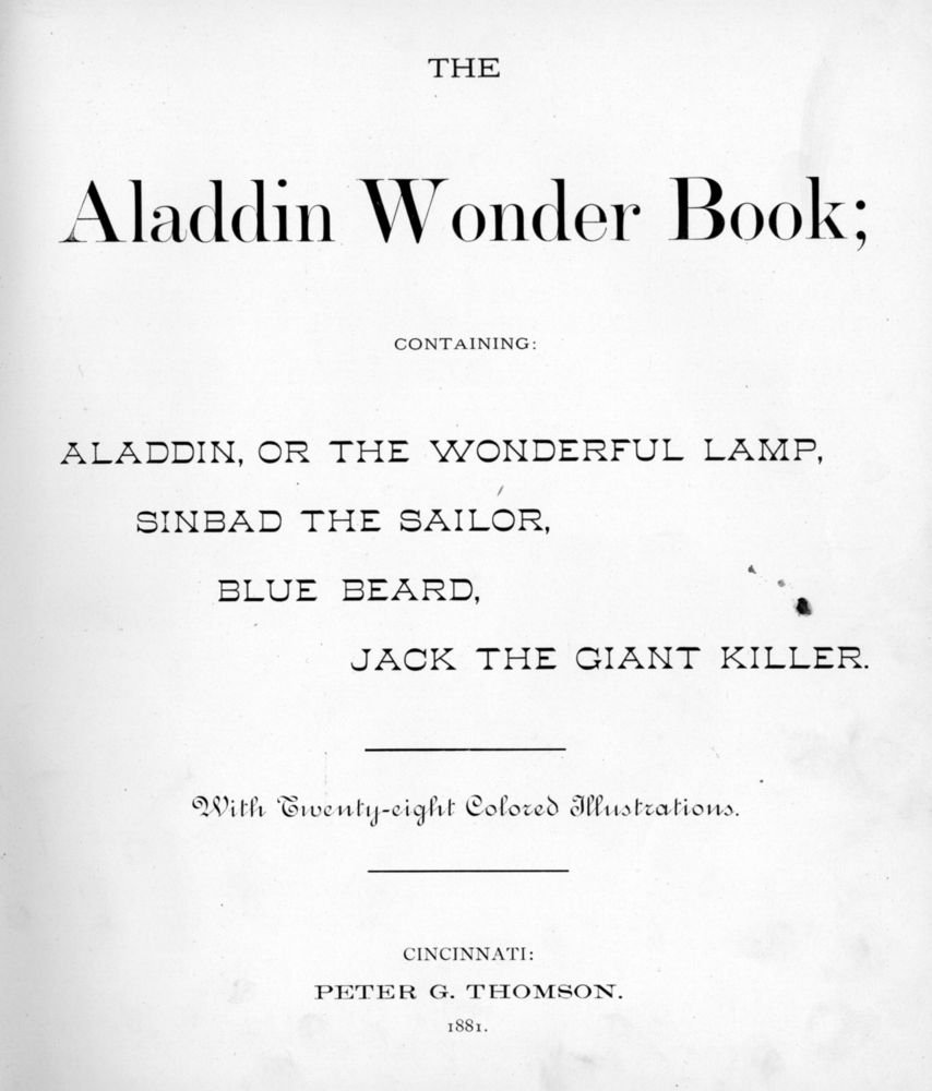 Scan 0005 of Aladdin wonder book