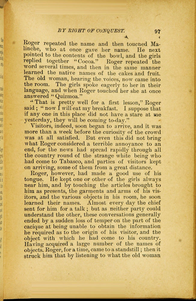 Scan 0109 of By right of conquest, or, With Cortez in Mexico