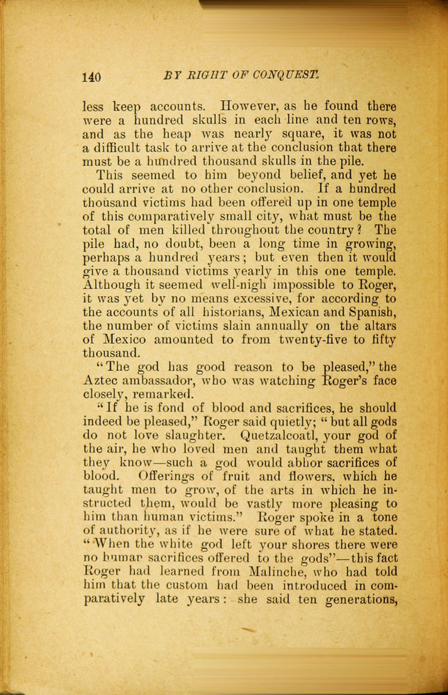 Scan 0152 of By right of conquest, or, With Cortez in Mexico