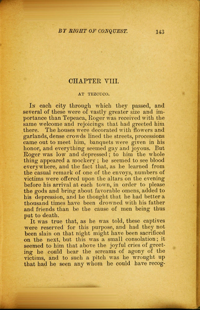 Scan 0155 of By right of conquest, or, With Cortez in Mexico