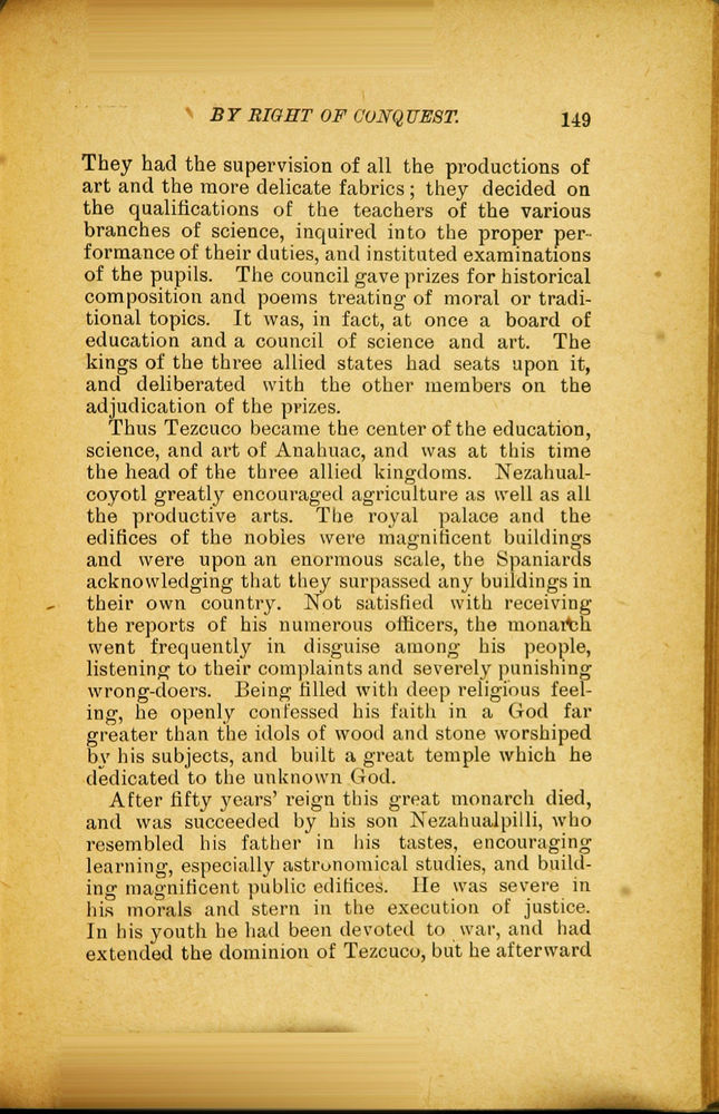 Scan 0161 of By right of conquest, or, With Cortez in Mexico