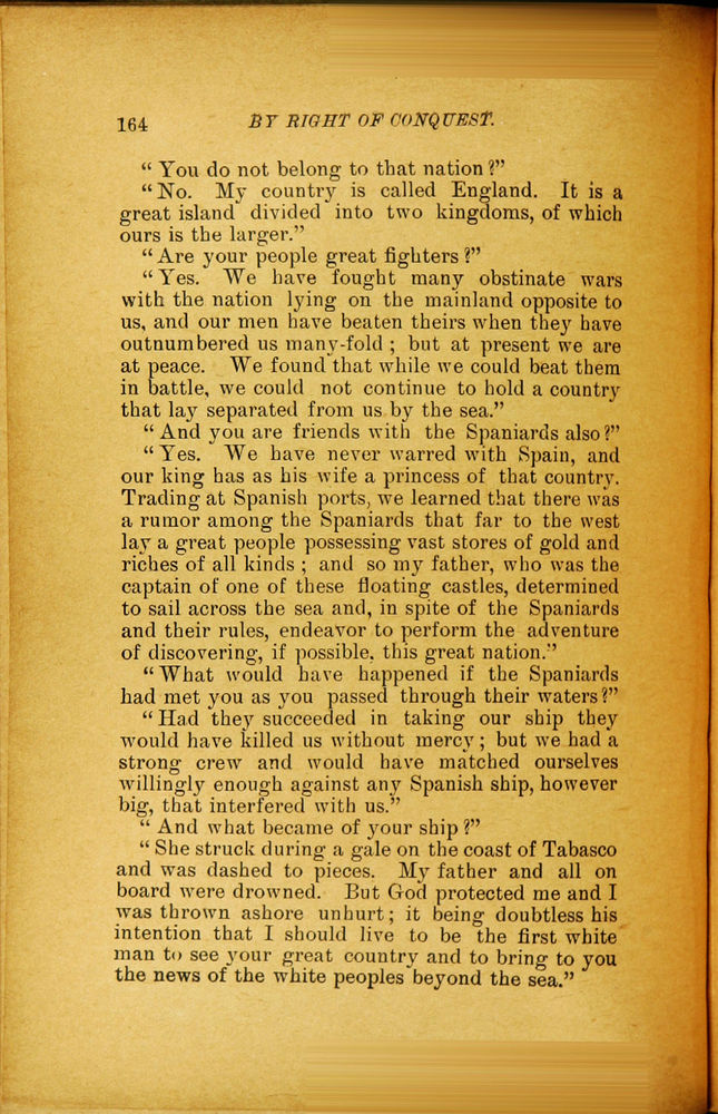 Scan 0176 of By right of conquest, or, With Cortez in Mexico