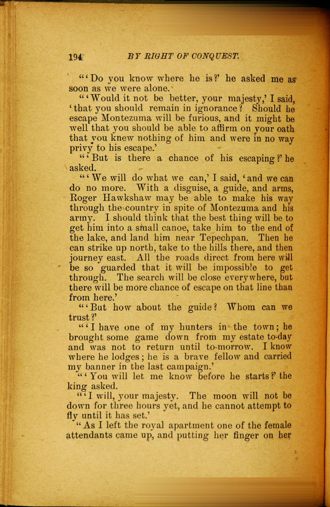 Scan 0206 of By right of conquest, or, With Cortez in Mexico