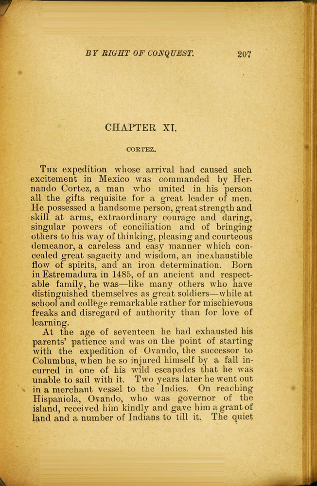 Scan 0219 of By right of conquest, or, With Cortez in Mexico