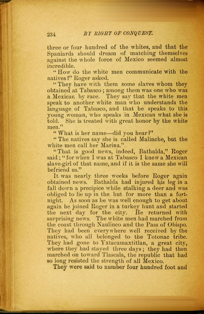 Scan 0246 of By right of conquest, or, With Cortez in Mexico