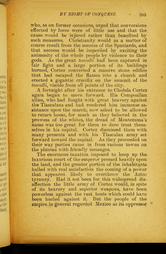 Scan 0277 of By right of conquest, or, With Cortez in Mexico