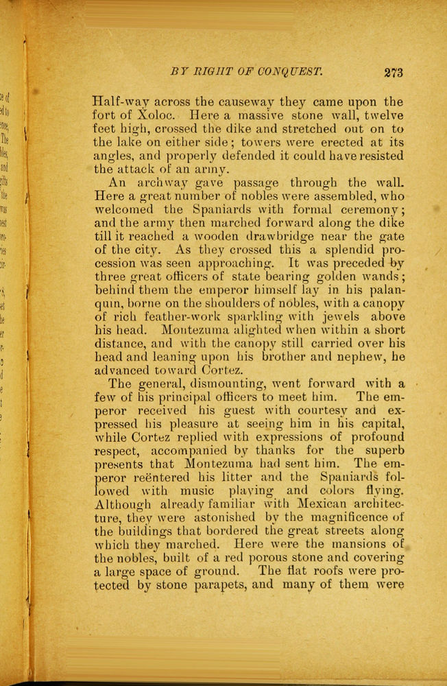 Scan 0285 of By right of conquest, or, With Cortez in Mexico