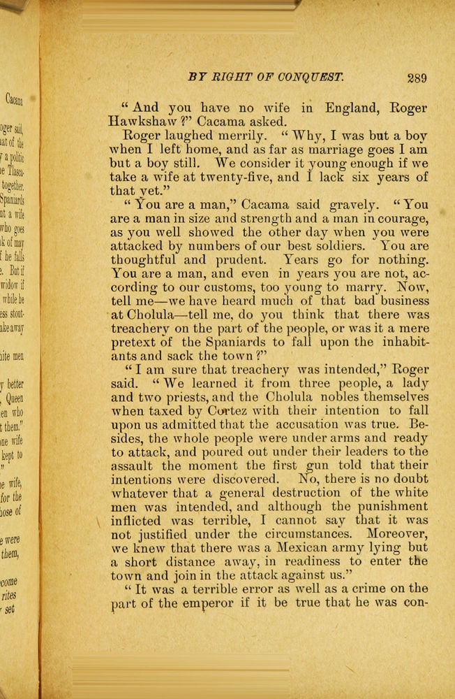 Scan 0301 of By right of conquest, or, With Cortez in Mexico