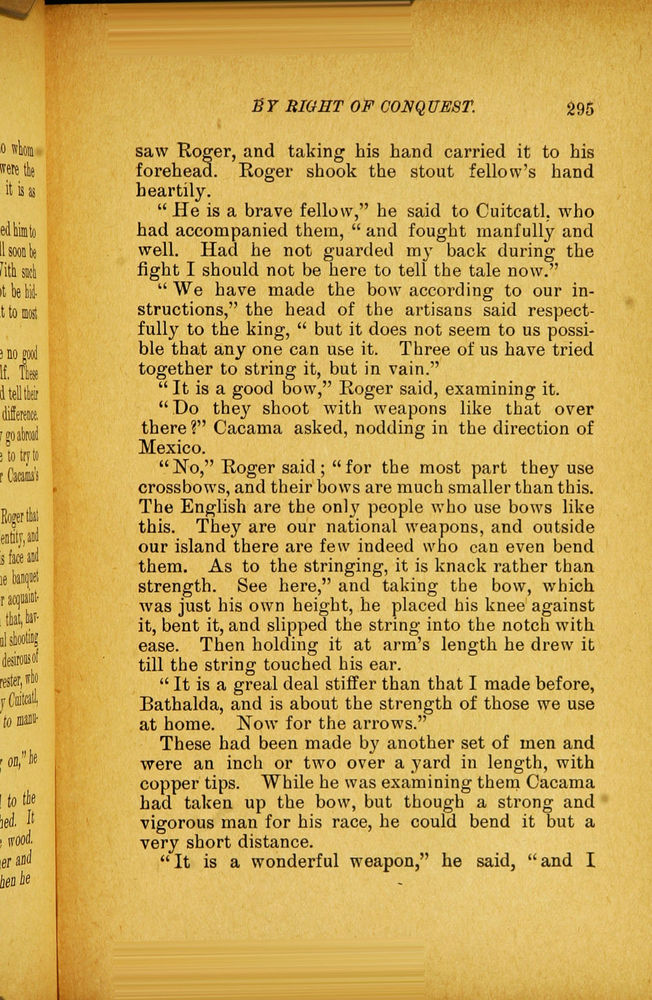 Scan 0307 of By right of conquest, or, With Cortez in Mexico