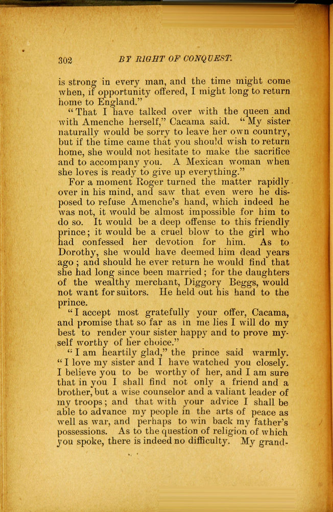 Scan 0314 of By right of conquest, or, With Cortez in Mexico