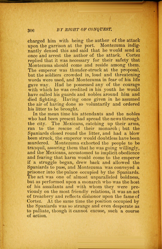 Scan 0318 of By right of conquest, or, With Cortez in Mexico