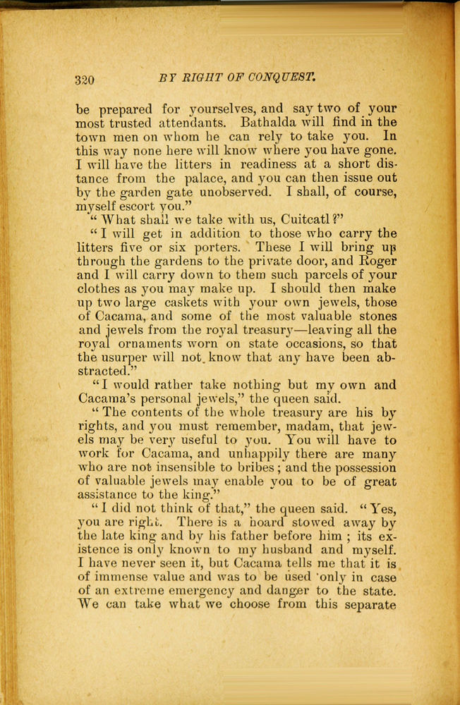 Scan 0332 of By right of conquest, or, With Cortez in Mexico