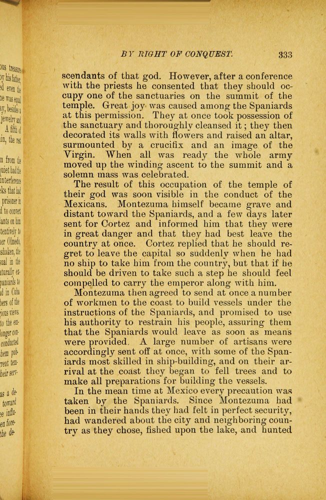 Scan 0345 of By right of conquest, or, With Cortez in Mexico