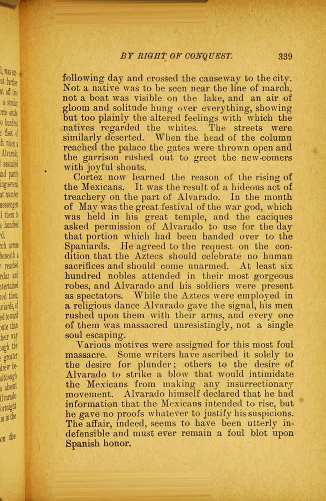 Scan 0351 of By right of conquest, or, With Cortez in Mexico