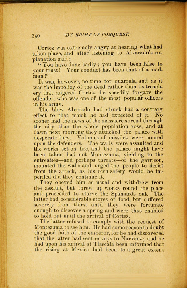 Scan 0352 of By right of conquest, or, With Cortez in Mexico