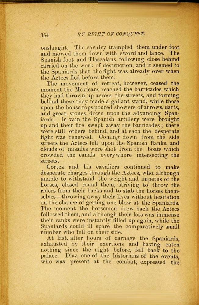 Scan 0366 of By right of conquest, or, With Cortez in Mexico