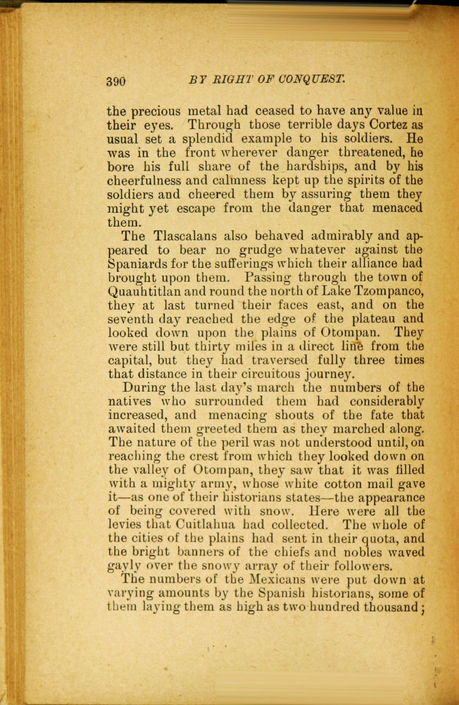 Scan 0402 of By right of conquest, or, With Cortez in Mexico