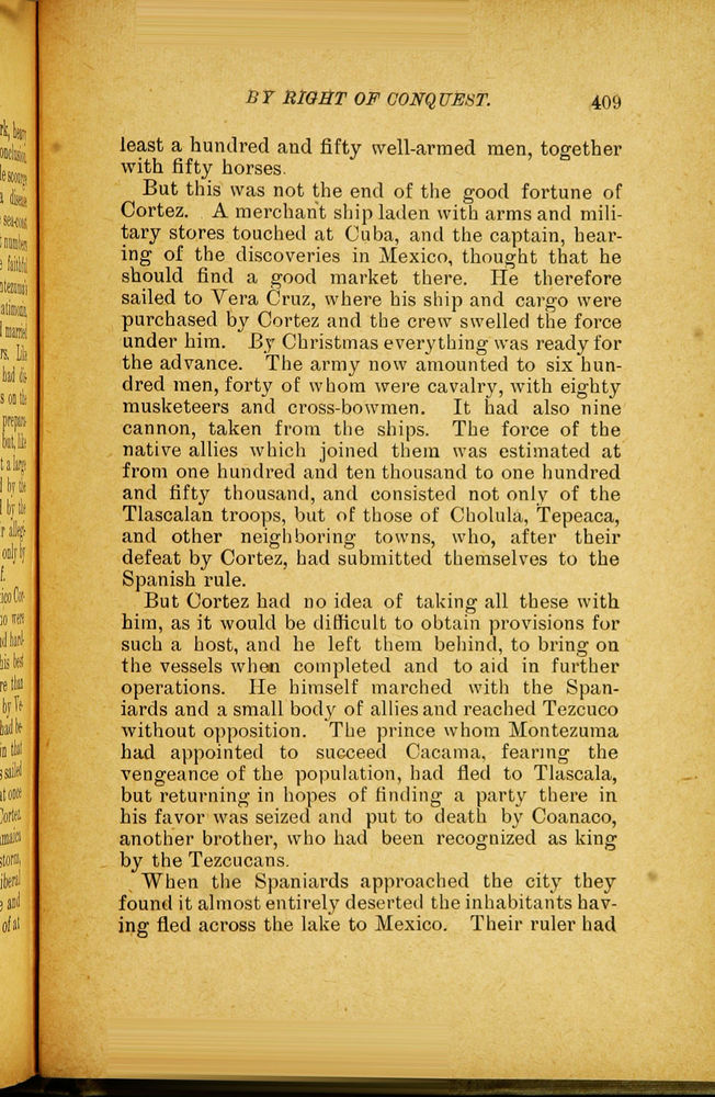 Scan 0421 of By right of conquest, or, With Cortez in Mexico