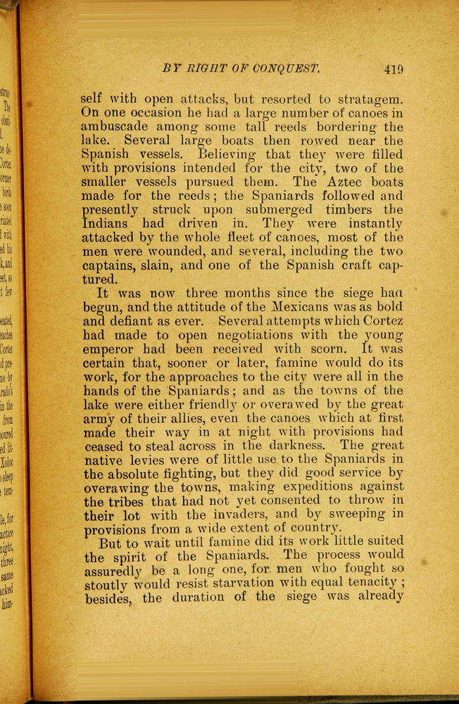 Scan 0431 of By right of conquest, or, With Cortez in Mexico