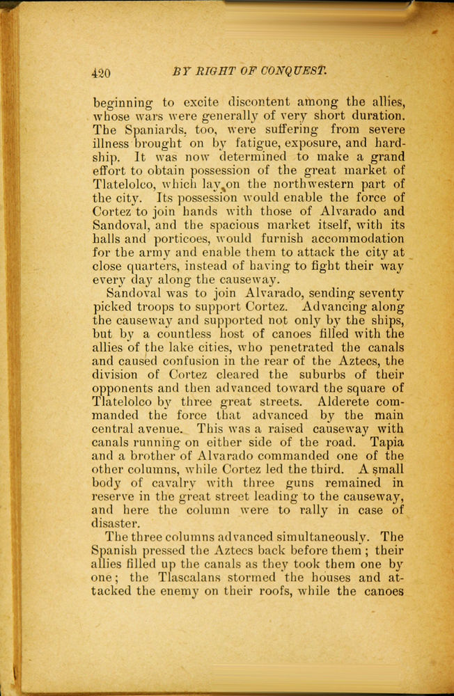Scan 0432 of By right of conquest, or, With Cortez in Mexico