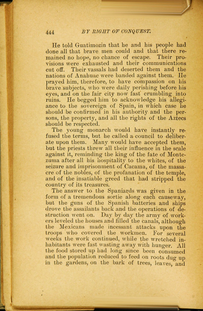 Scan 0456 of By right of conquest, or, With Cortez in Mexico