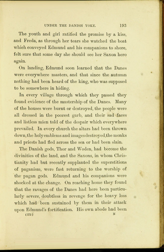 Scan 0209 of The dragon and the raven, or, The days of King Alfred