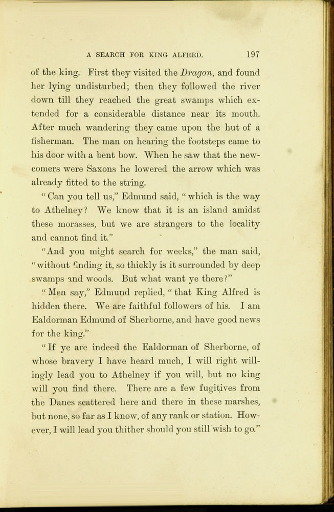 Scan 0213 of The dragon and the raven, or, The days of King Alfred