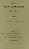 Read Extraordinary adventures of poor little bewildered Henry