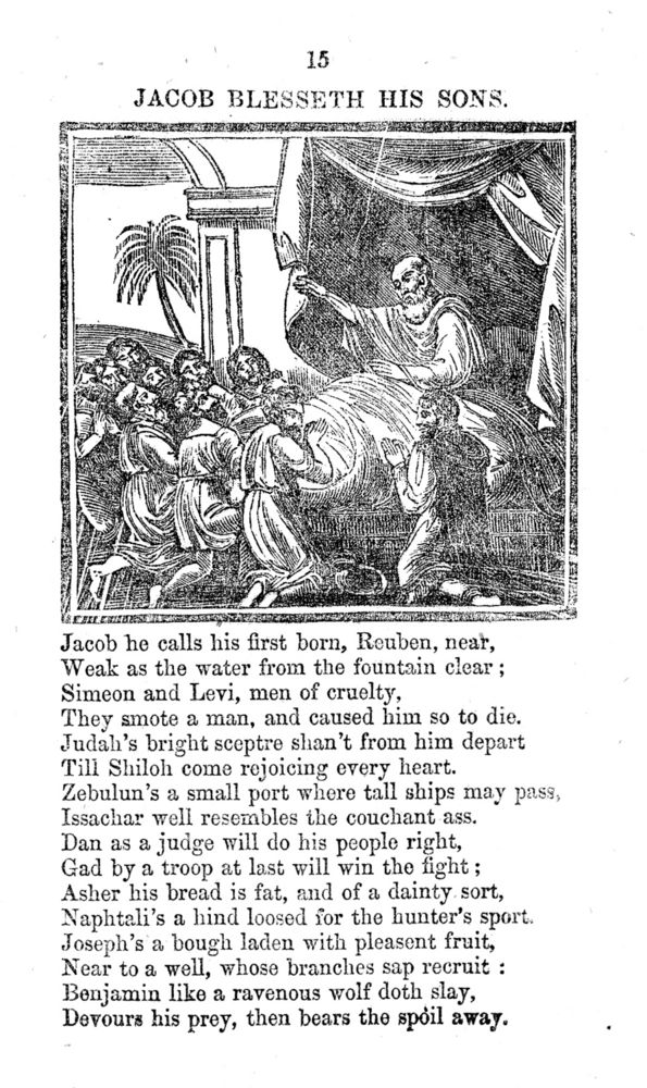 Scan 0015 of History of Joseph & his brethren, embellished with cuts