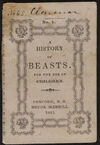 Read A history of beasts for the use of children