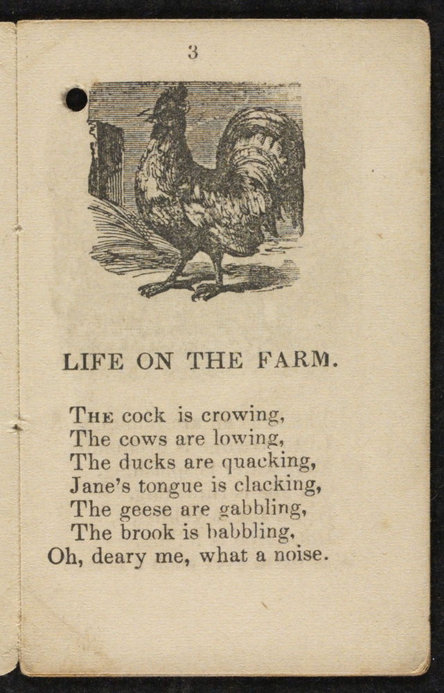 Scan 0005 of Life on the farm in amusing rhyme