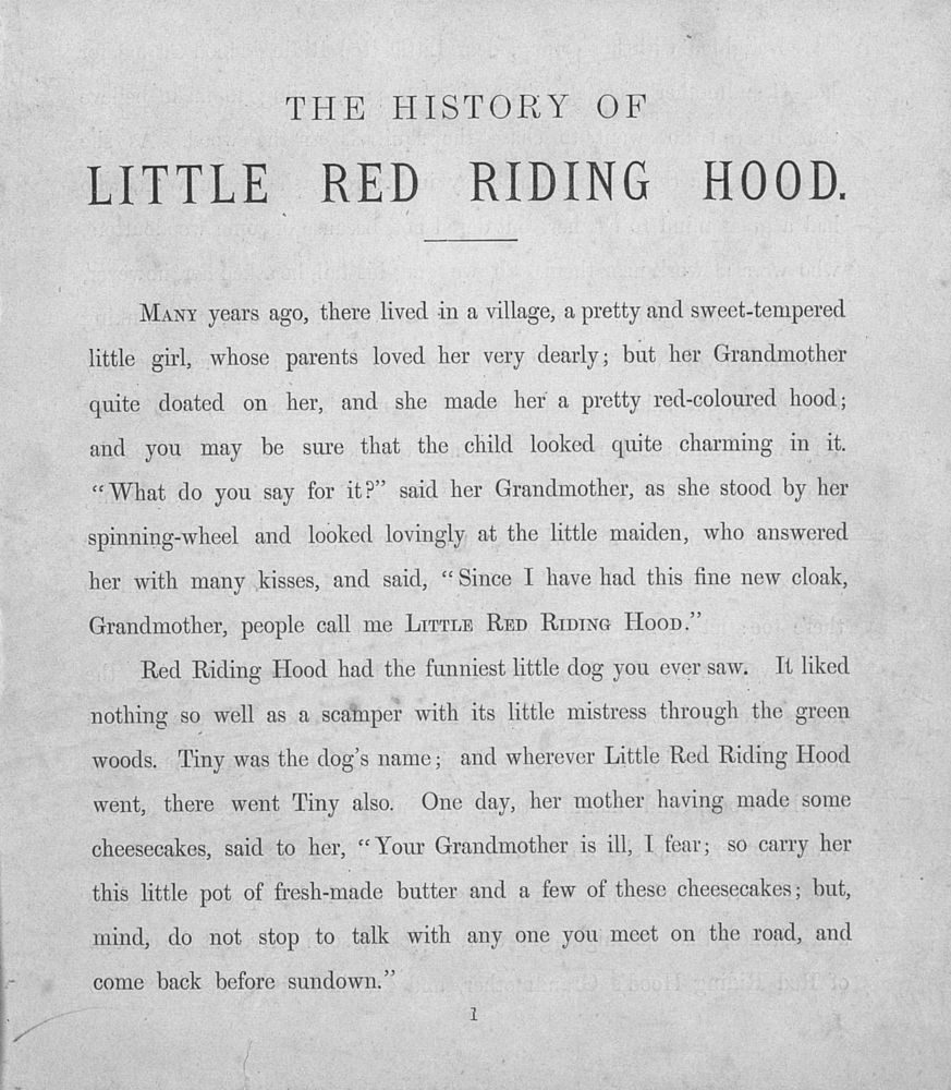 Scan 0006 of Little Red Riding Hood and Cinderella with suprise pictures