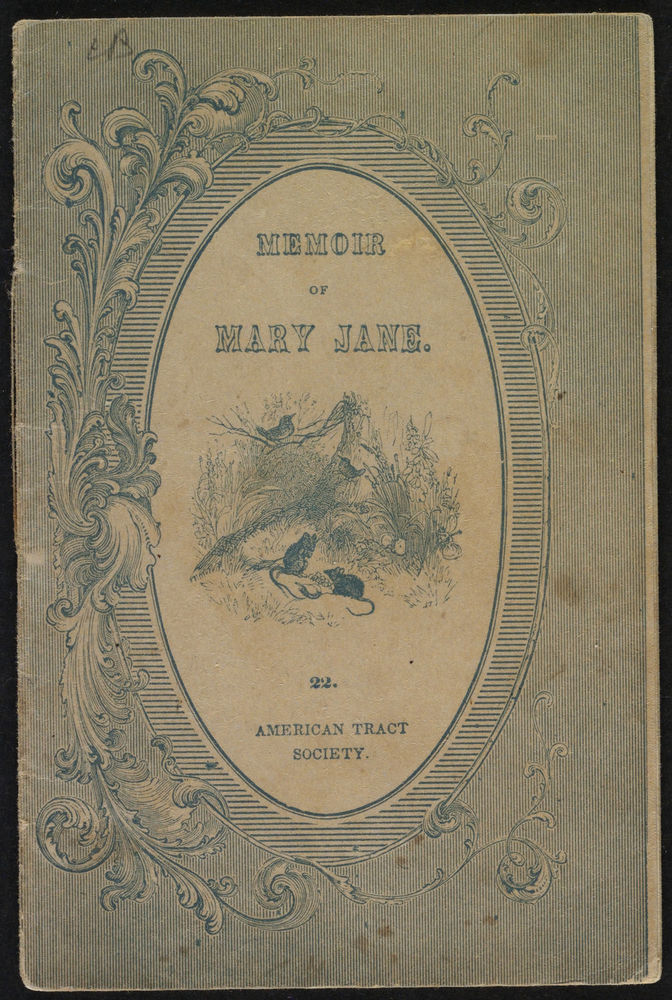 Scan 0001 of Memoir of Mary Jane
