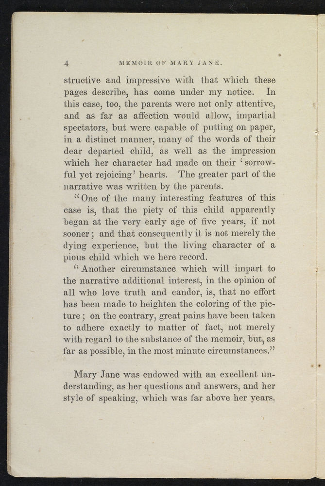 Scan 0006 of Memoir of Mary Jane