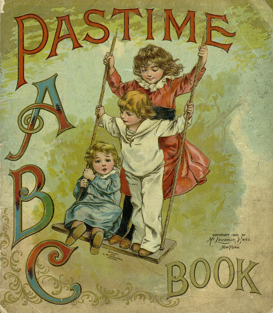 Scan 0001 of Pastime ABC book