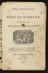 Thumbnail 0003 of The puzzle-cap, or, Book of riddles