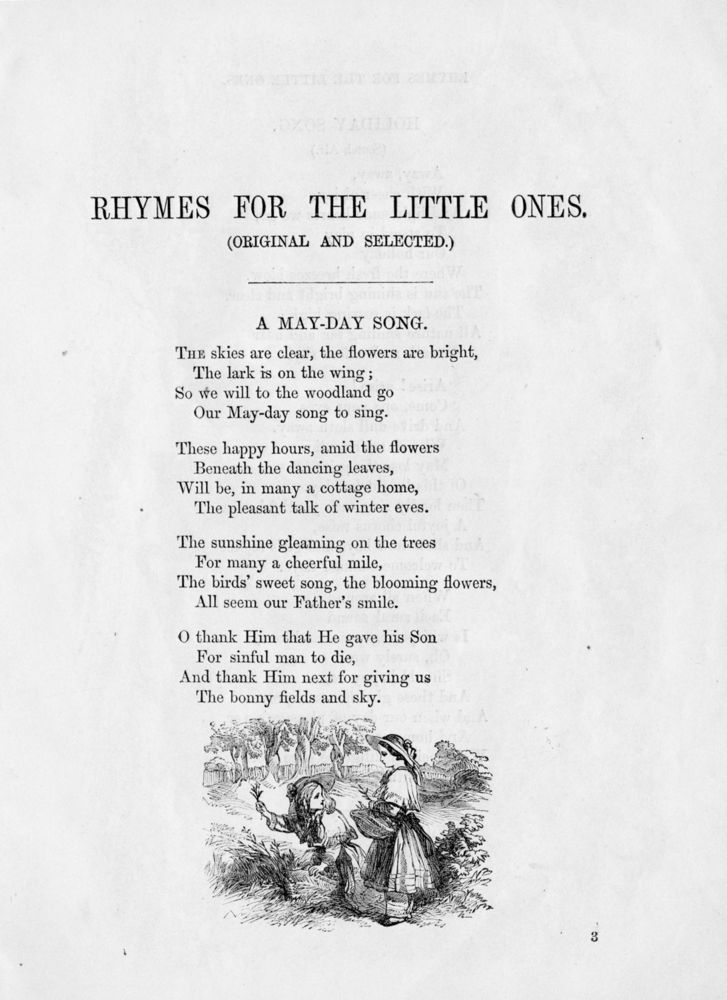 Scan 0005 of Rhymes for the little ones