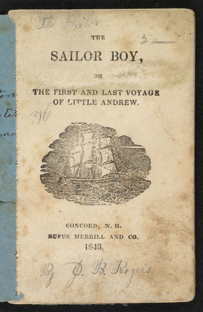 Scan 0003 of The sailor boy, or, The first and last voyage of little Andrew