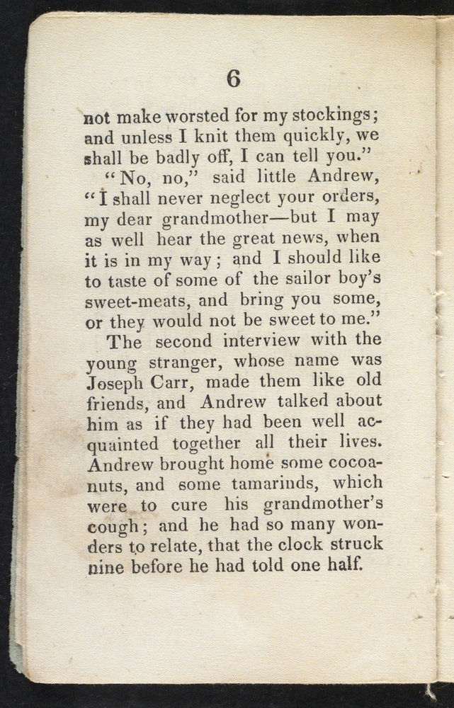 Scan 0008 of The sailor boy, or, The first and last voyage of little Andrew