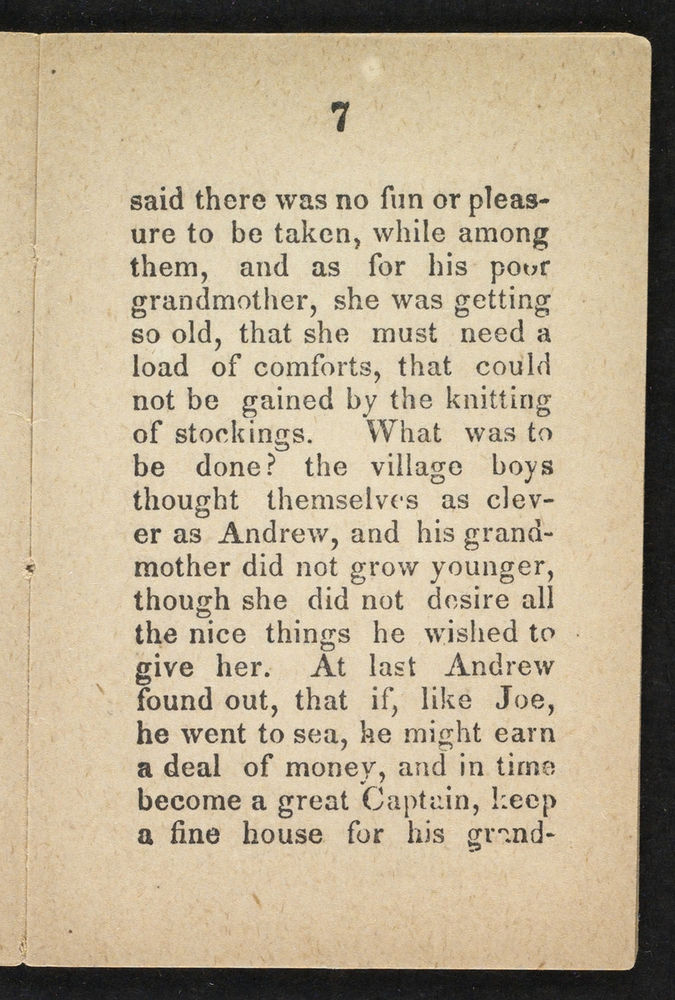 Scan 0009 of The sailor boy, or, The first and last voyage of little Andrew