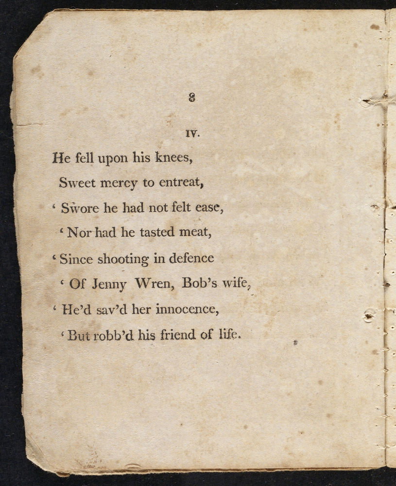 Scan 0014 of The tragi-comic history of the burial of Cock Robin