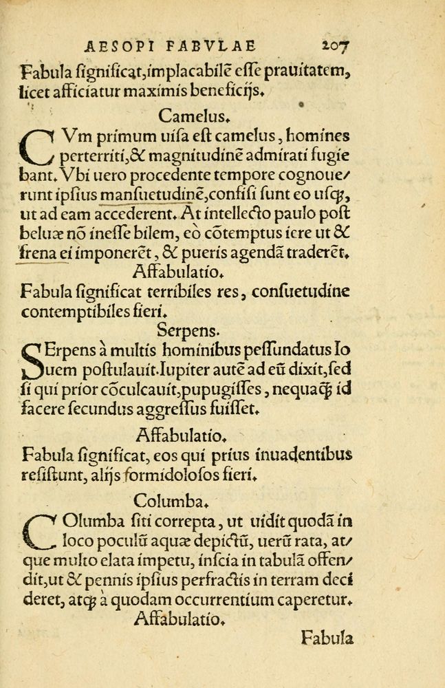 Scan 0211 of Aesopi Phrygis Fabellae Graece et Latine