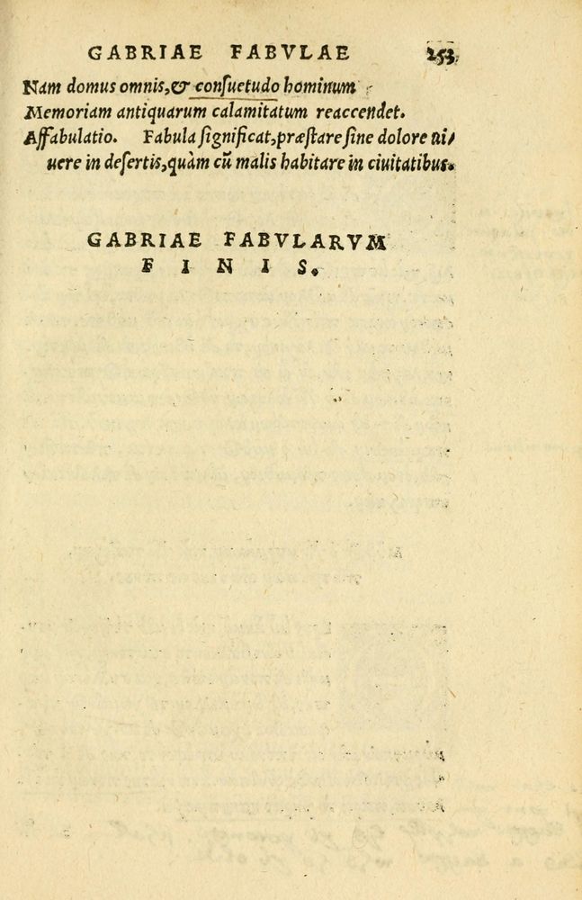 Scan 0257 of Aesopi Phrygis Fabellae Graece et Latine