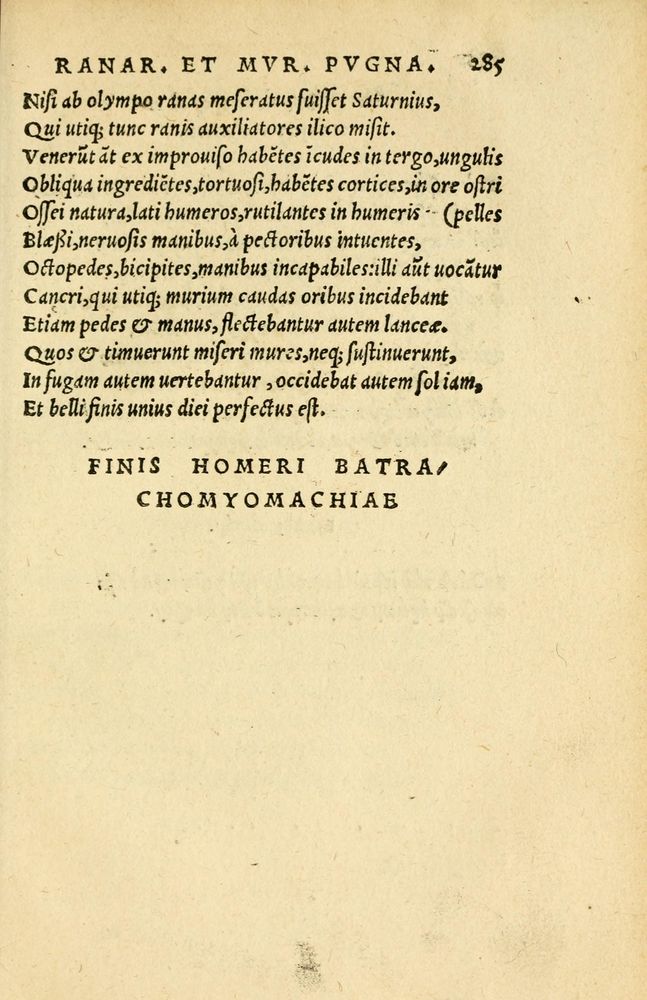Scan 0289 of Aesopi Phrygis Fabellae Graece et Latine