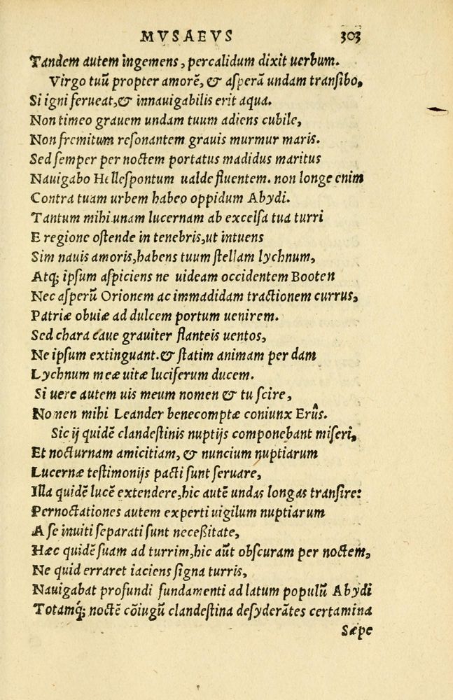 Scan 0307 of Aesopi Phrygis Fabellae Graece et Latine