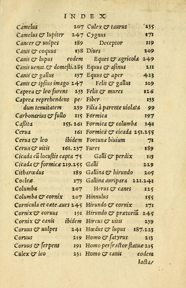 Scan 0369 of Aesopi Phrygis Fabellae Graece et Latine
