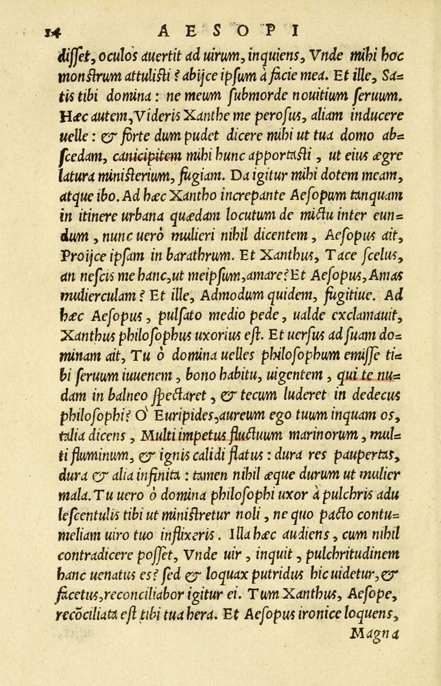 Scan 0018 of Aesopi Phrygis et aliorum fabulae