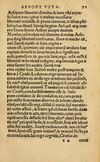 Thumbnail 0077 of Aesopi Phrygis Fabellae Graece & Latine, cum alijs opusculis, quorum index proxima refertur pagella.